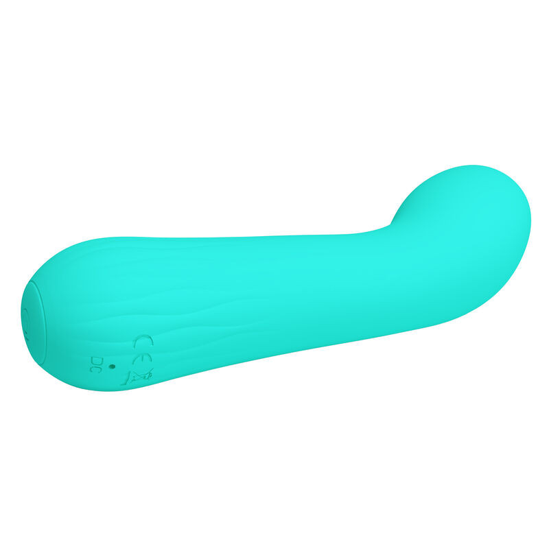 Pretty Love - Vibrateur Rechargeable Faun Vert Aqua - Image 3