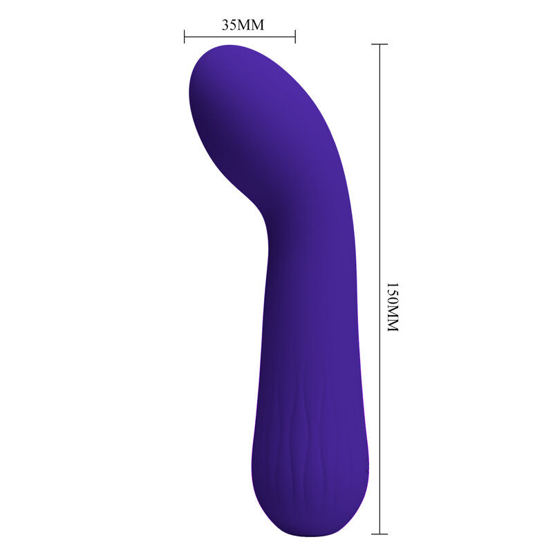 Pretty Love - Vibrateur Rechargeable Faun Violet - Image 5
