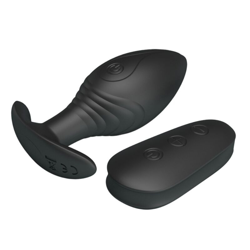 Pretty Love - Vibrateur Rechargeable Regina Anal Plug Noir - Image 5