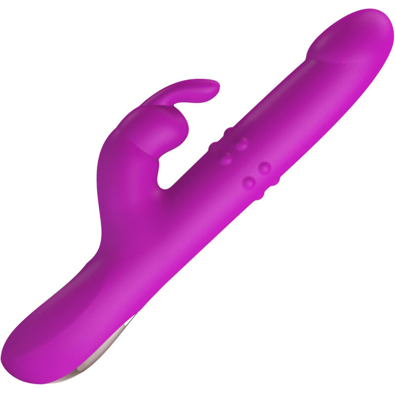 Pretty Love - Vibrateur Reese Avec Rotation Violet - Image 3