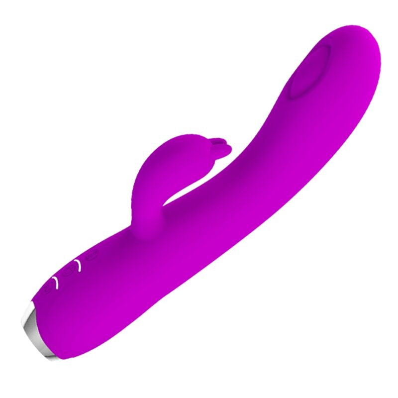 Pretty Love - Vibrateur Rechargeable Regina - Gel À Aspiration Violet - Image 4
