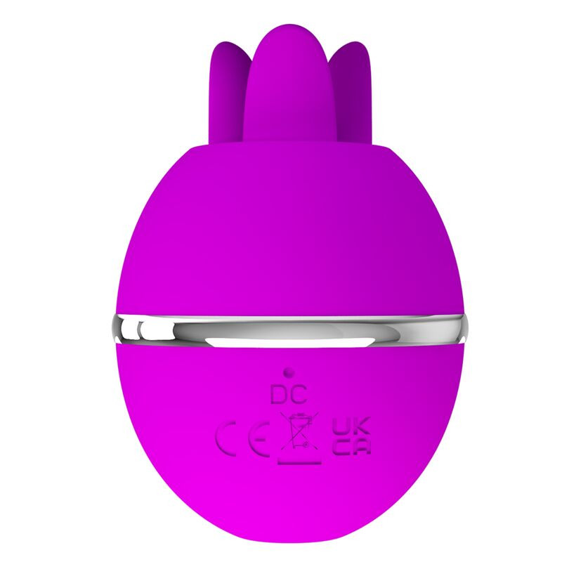 PRETTY LOVE - GEMINI BALL PURPLE ROUND SILICONE VIBRATOR - Image 4