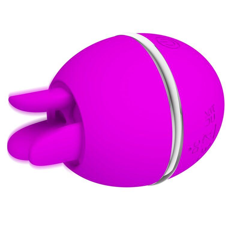 PRETTY LOVE - GEMINI BALL PURPLE ROUND SILICONE VIBRATOR - Image 5
