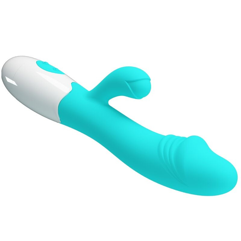 Pretty Love - Vibrateur Snappy G-Spot Vert Aqua - Image 3