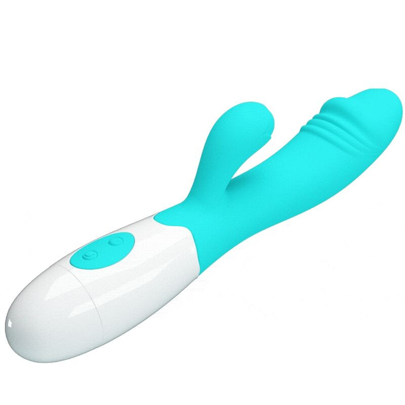 Pretty Love - Vibrateur Snappy G-Spot Vert Aqua - Image 4