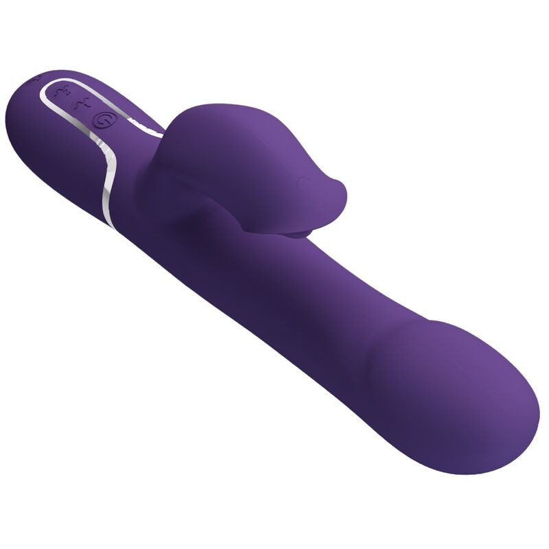 Pretty Love - Zalin Perles Vibrateur Lapin 4 En 1 Violet - Image 5