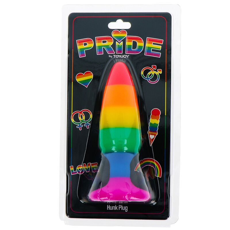 Pride - Drapeau Lgbt Plug Hunk 10.5 Cm - Image 2