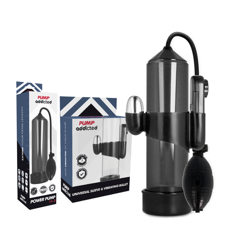 Pump Addicted - Vibrateur Rx3 Noir - Image 2