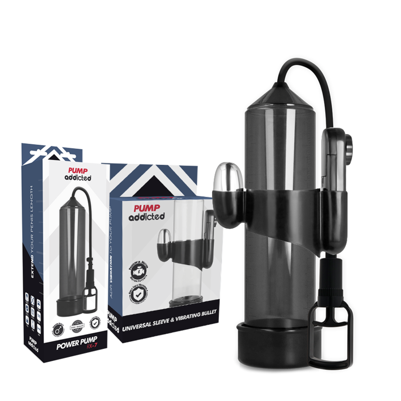 Pump Addicted - Vibrateur Rx7 Noir - Image 2
