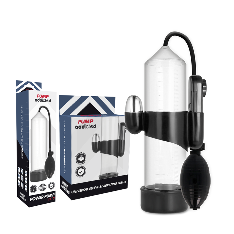 Pump Addicted - Vibrateur Transparent Rx3 - Image 2