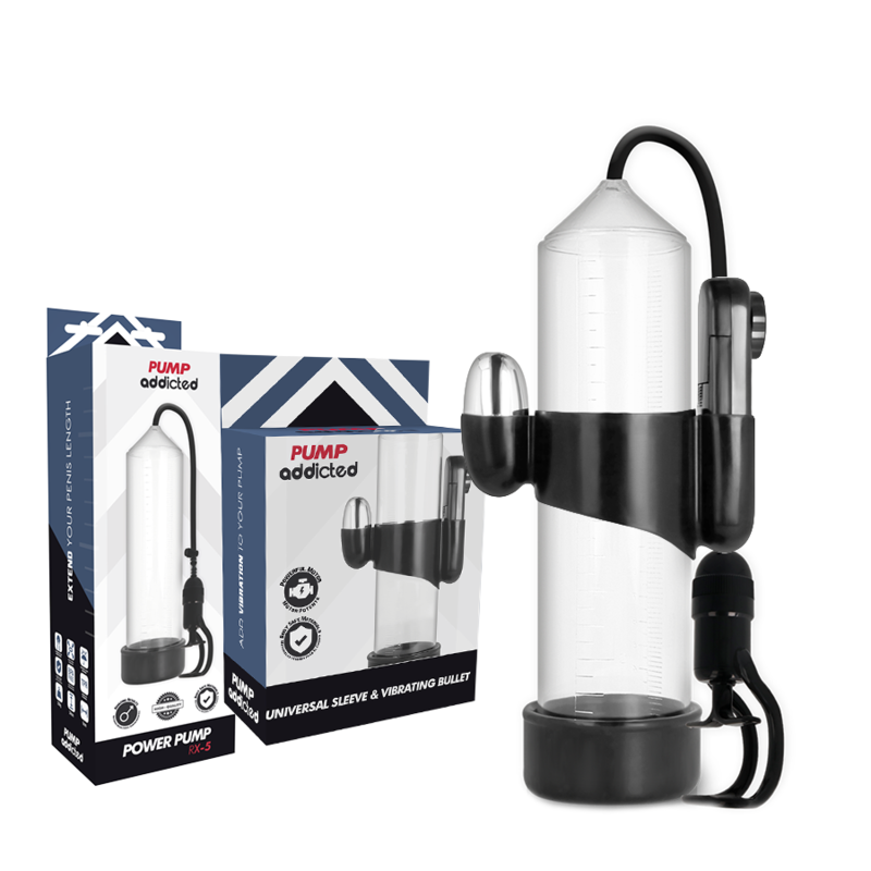 Pump Addicted - Vibrateur Transparent Rx5 - Image 2