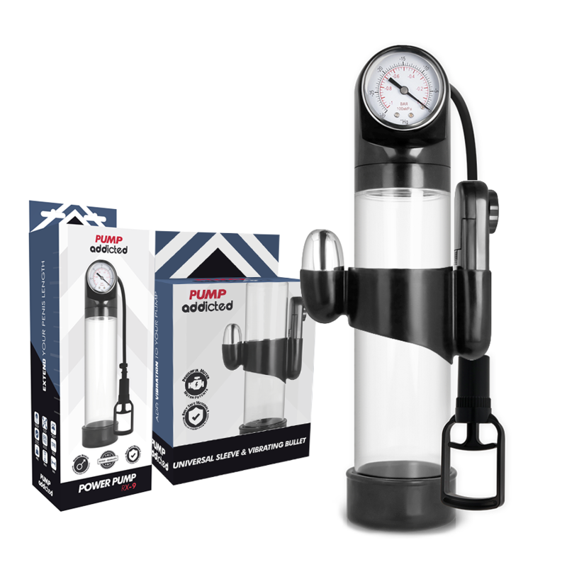 Pump Addicted - Vibrateur Transparent Rx9 - Image 2