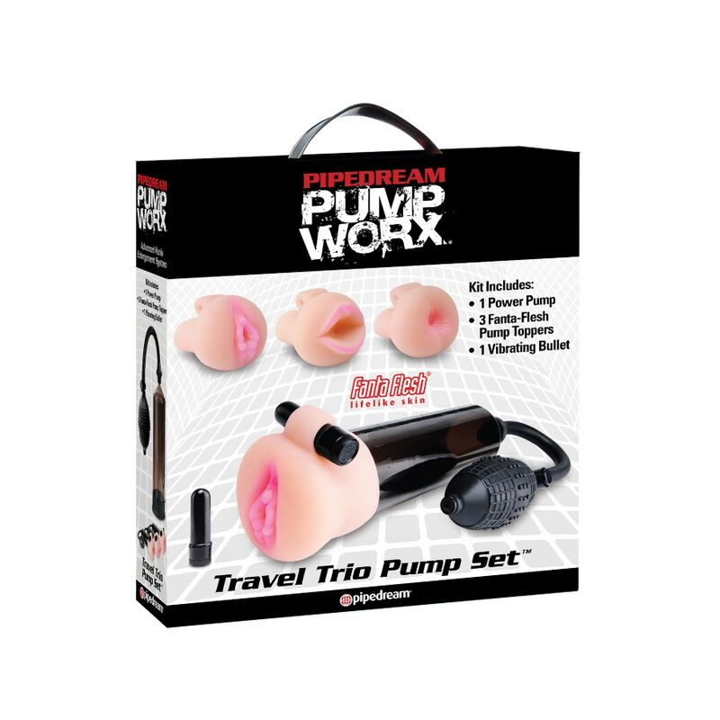 PUMP WORX - SUCTION PUMP WITH MASTURBATOR - Image 3