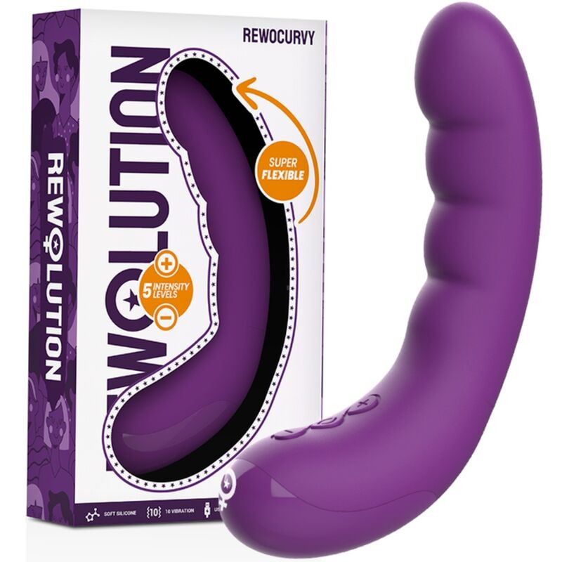Rewolution - Rewocurvy Flexibele Opladbare Vibrator - Image 3