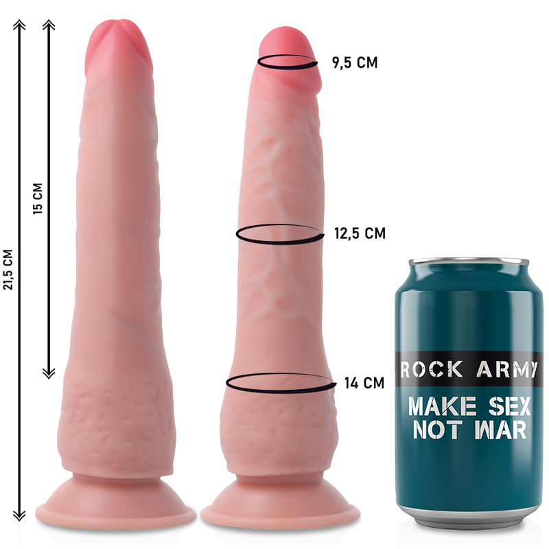 ROCKARMY - HARNAS + CRUSADER DUBBELE DICHTHEID 21.5 CM -O- 4.46 CM - Image 5