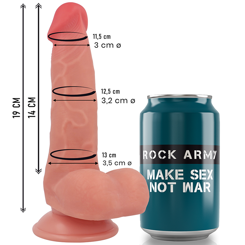 Rockarmy - Renard En Silicone Liquide 19 Cm -O- 3,2 Cm - Image 3