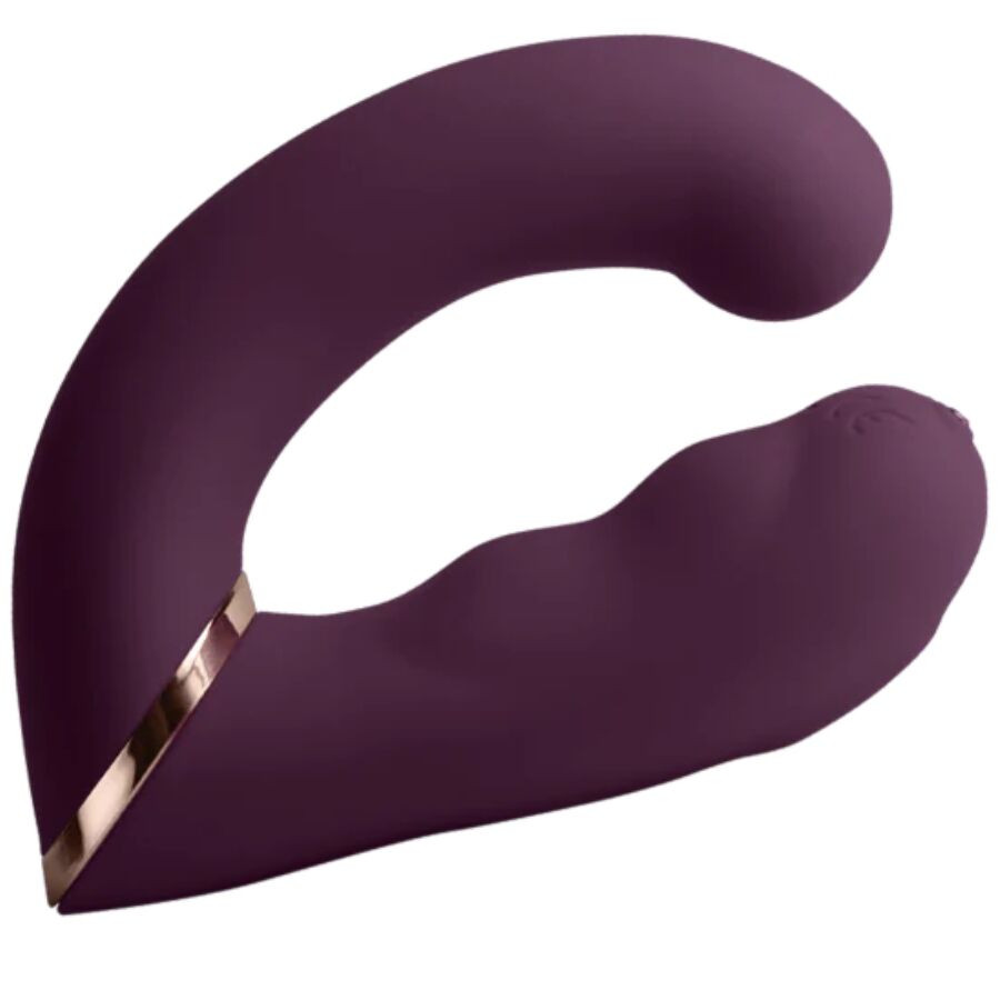 Rocks-Off - Gemini Dubbele Vibrator Stimulator Voor Clitoris En G-Punt Paars - Image 2