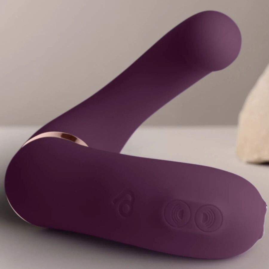 Rocks-Off - Gemini Dubbele Vibrator Stimulator Voor Clitoris En G-Punt Paars - Image 5