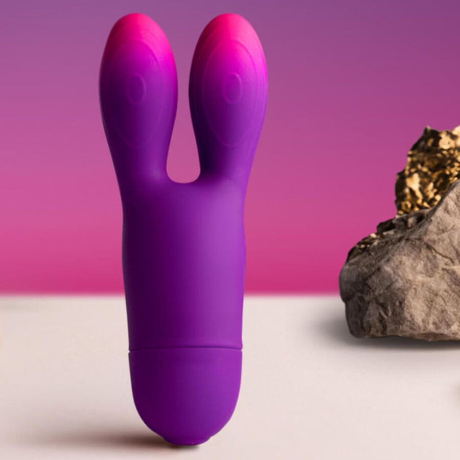 Rocks-Off - Glo-Girl Bunny Vibrator Flexible Paars - Image 2