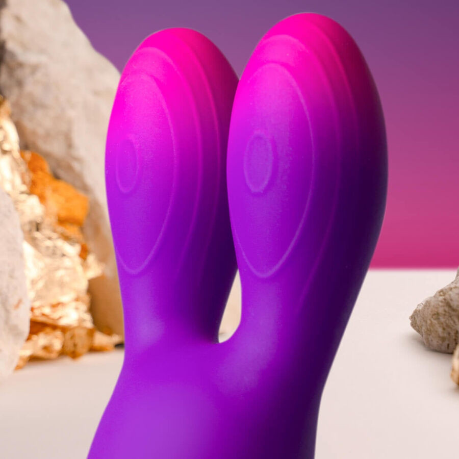 Rocks-Off - Glo-Girl Bunny Vibrator Flexible Paars - Image 3