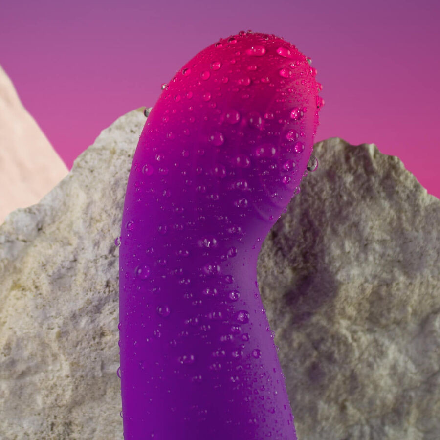 ROCKS- OFF - GLOW GIRL VIBE DISCREET PURPLE G-SPOT VIBRATOR - Image 3