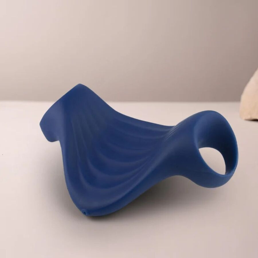 Rocks-Off - Masturbator Vibrator Flexible Palm Blue - Image 3