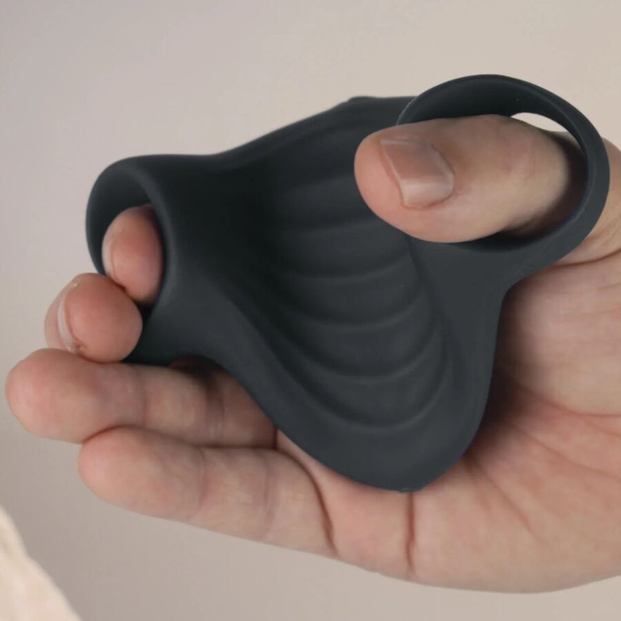 Rocks-Off - Palm Black Vibrator Flexible Masturbateur - Image 5
