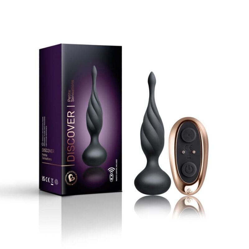 ROCKS-OFF - DISCOVER ANAL STIMULATOR - BLACK - Image 2