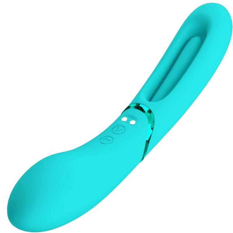 Romance - G-Punt Vibrator Lexie 7 Vibraties Blauw - Image 5
