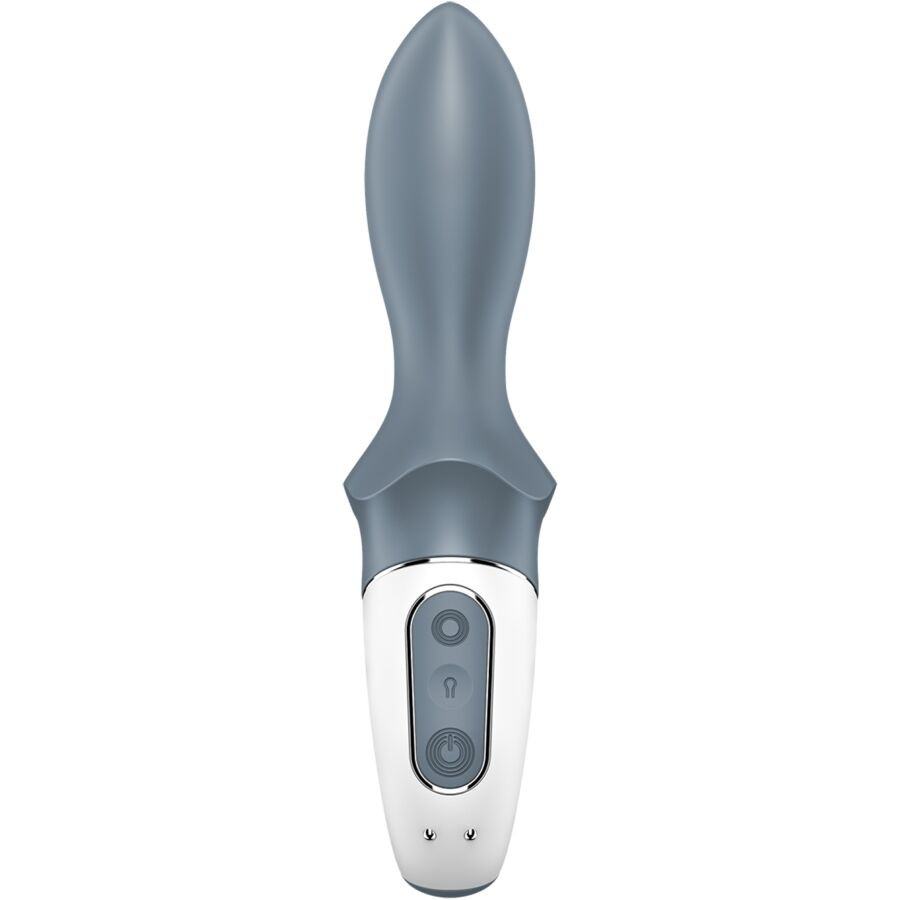 SATISFYER - AIR PUMP BOOTY 1 ANAL INFLATABLE VIBRATOR GREY - Image 2