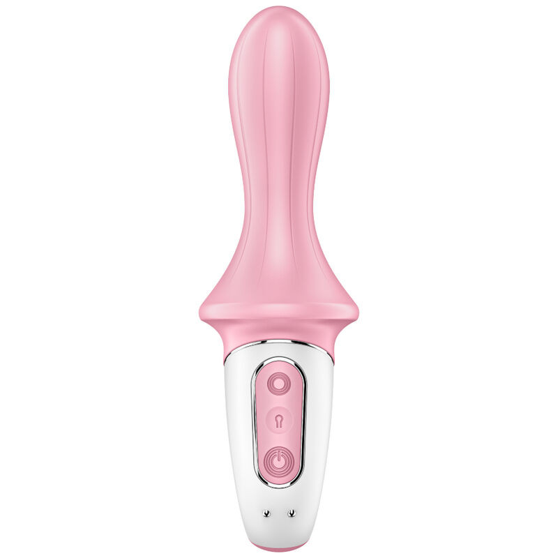 Satisfyer - Air Pump Booty 5+ Inflatable Anal Vibrator Pink - Image 3