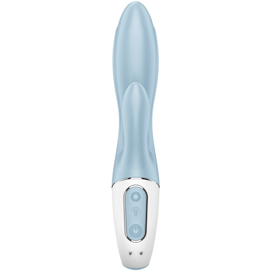 Satisfyer - Air Pump Bunny 1 Vibrateur Gonflable Lapin Bleu - Image 2