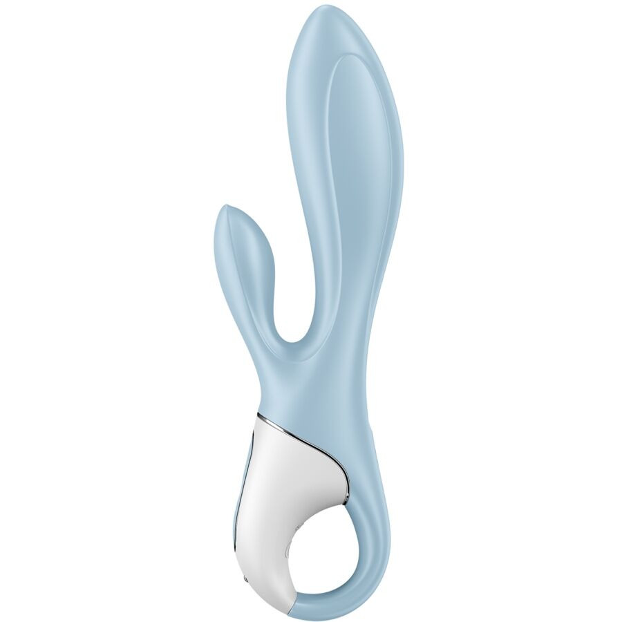 Satisfyer - Air Pump Bunny 1 Vibrateur Gonflable Lapin Bleu - Image 3