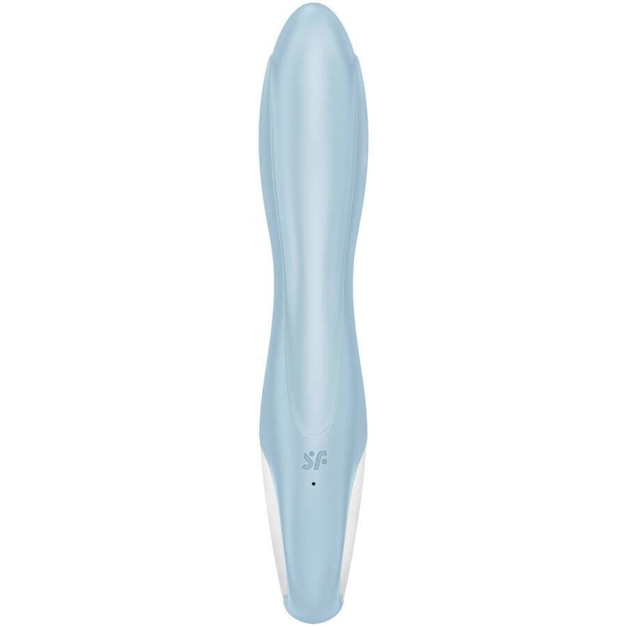 Satisfyer - Air Pump Bunny 1 Vibrateur Gonflable Lapin Bleu - Image 5