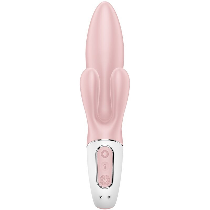SATISFYER - AIR PUMP BUNNY 3 VIBRATOR GONFLABLE KONIJN ROZE - Image 2