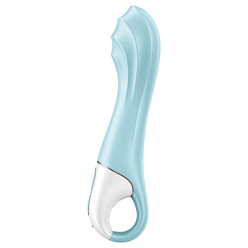 Satisfyer - Air Pump Vibrator 5+ App Gonflable G-Spot Vibrator Bleu - Image 2
