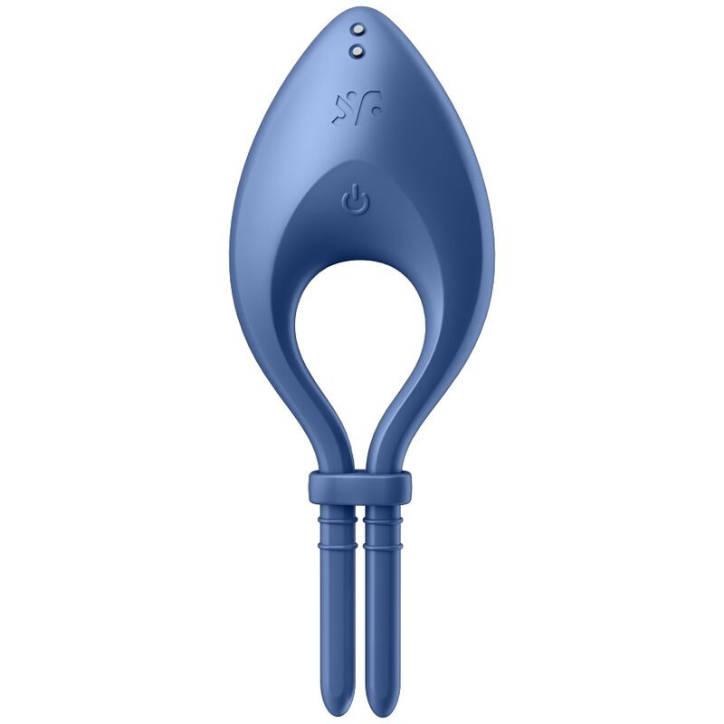 Satisfyer - Application Bullseye Ring Vibrator Bleu - Image 2