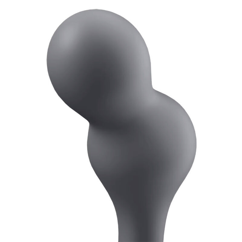 SATISFYER - DEEP DIVER VIBRATING PLUG APP GREY - Image 3