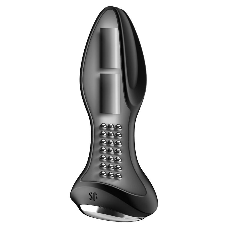 Satisfyer - Rotator Plug 2+ Vibrating Plug App Black - Image 2