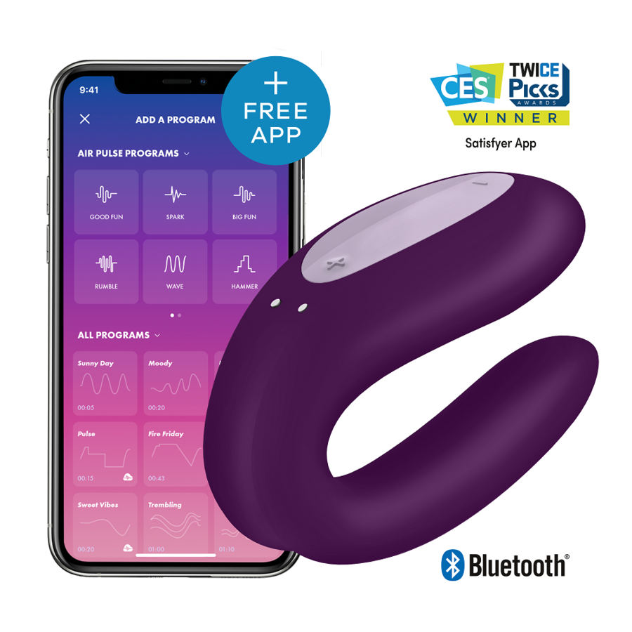 Satisfyer - Application Double Joy Con Noir - Image 6