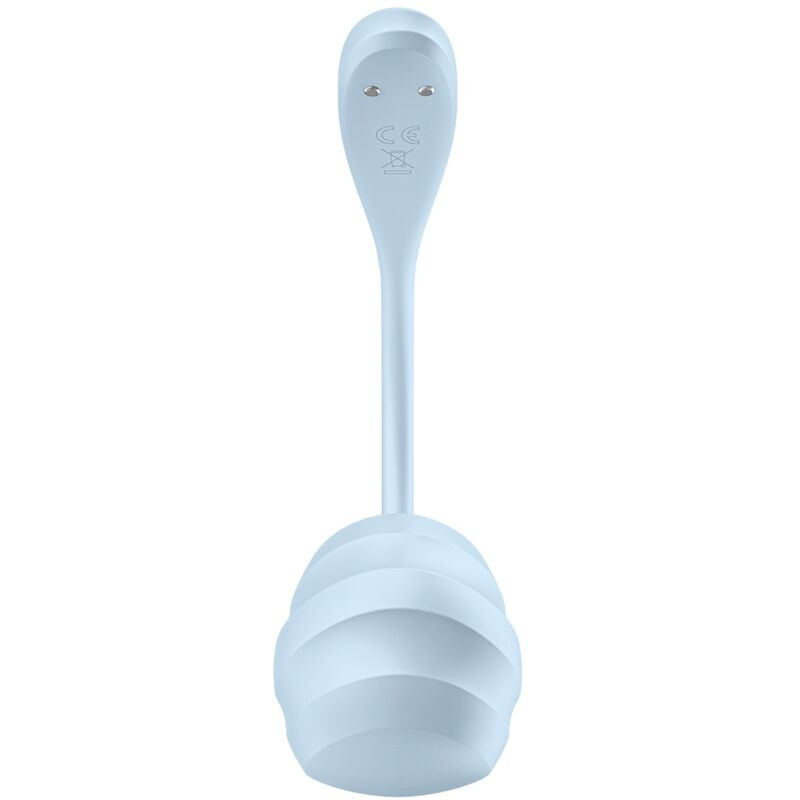 Satisfyer - Application Gratuite Stimulateur De Point G Pétale Lisse Bleu Ciel - Image 2