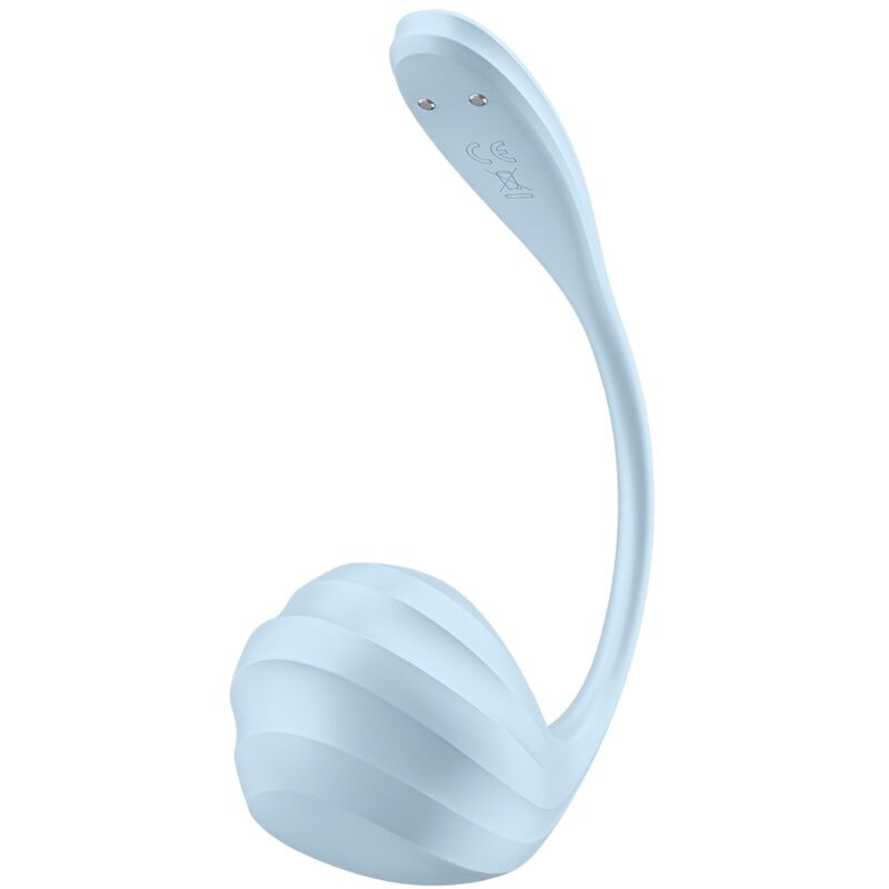 Satisfyer - Application Gratuite Stimulateur De Point G Pétale Lisse Bleu Ciel - Image 3