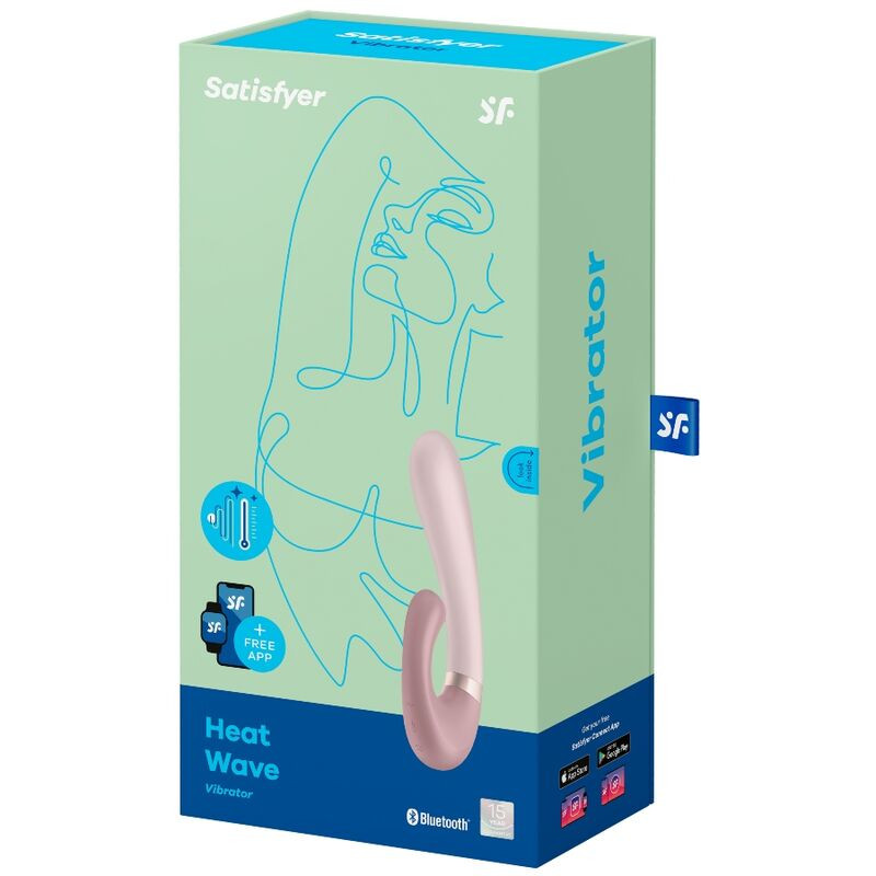 Satisfyer - Application Heat Wave Vibrator Rose - Image 4