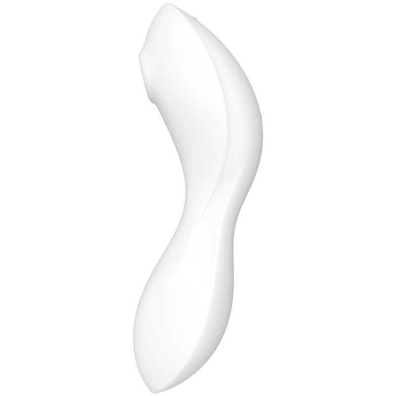 Satisfyer - Application Stimulateur Et Vibrateur Curvy Trinity 5 Blanc - Image 2