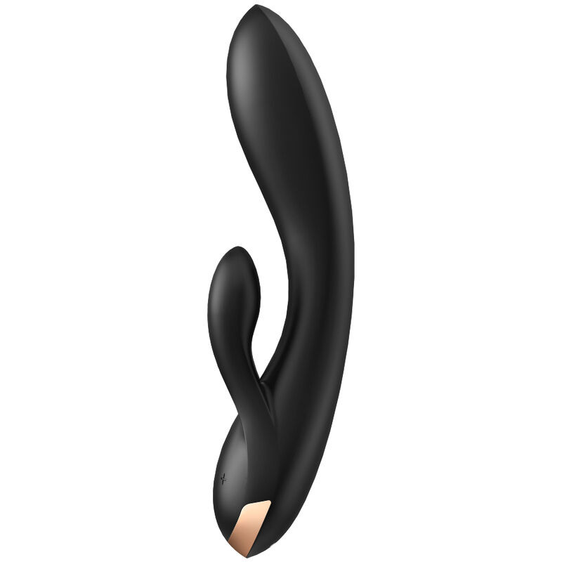 SATISFYER - APPLICATION VIBRATEUR DOUBLE FLEX BLANC - Image 6