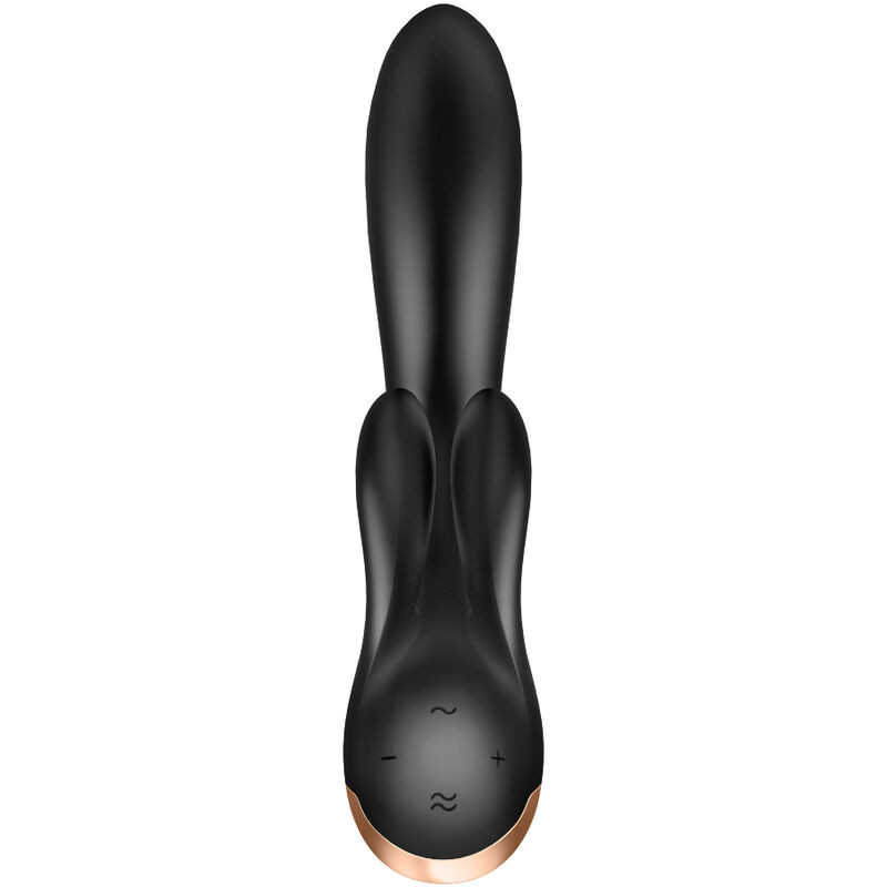 SATISFYER - APPLICATION VIBRATEUR DOUBLE FLEX BLANC - Image 7