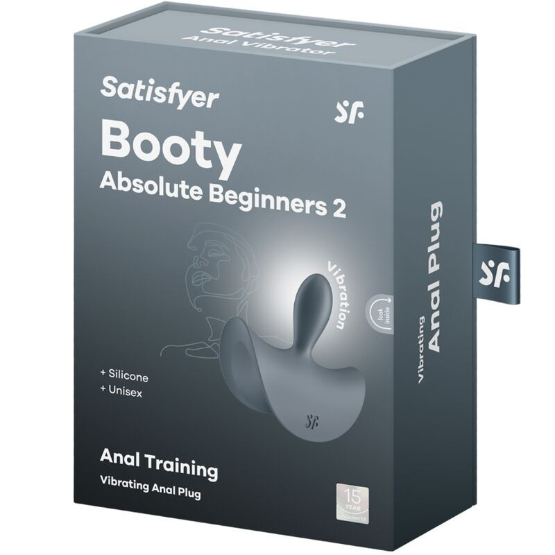 SATISFYER - BOOTY ABSOLUTE BEGINNERS 2 ANAL PLUG VIBRATOR UNISEX BLACK - Image 5