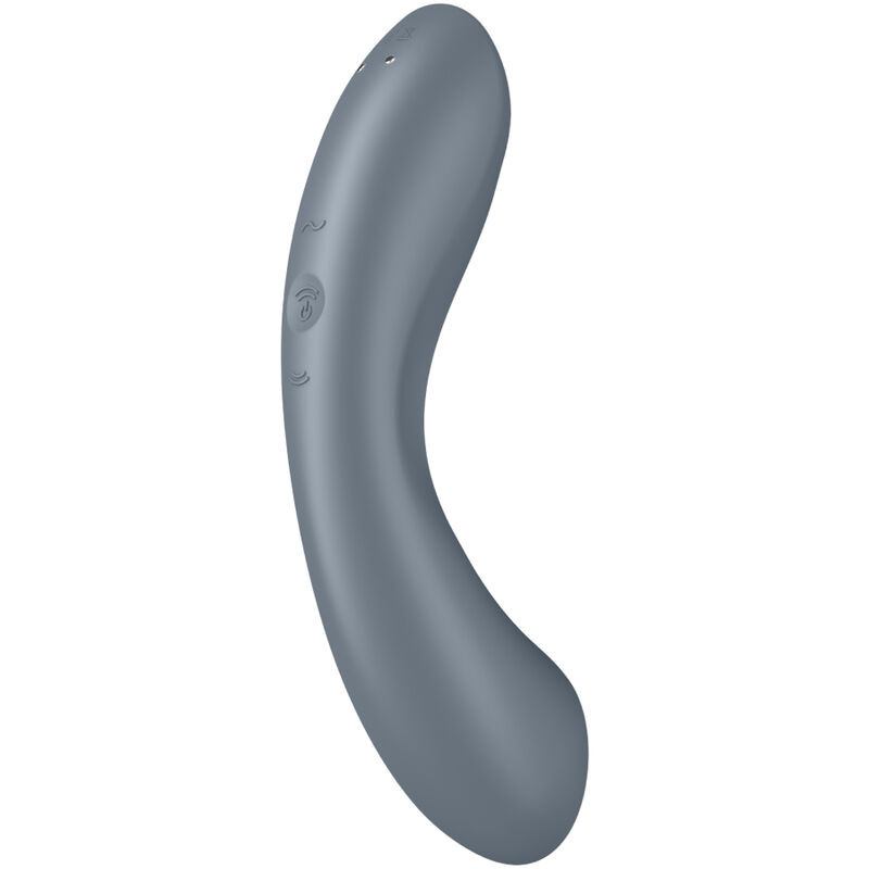 SATISFYER - CURVE TRINITY 1 AIR PULSE VIBRATION RED - Image 10
