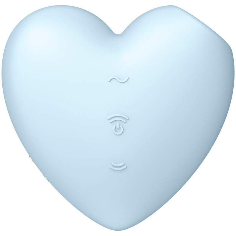 Satisfyer - Cutie Heart Stimulateur Et Vibrateur De Pulse D'air Bleu - Image 2