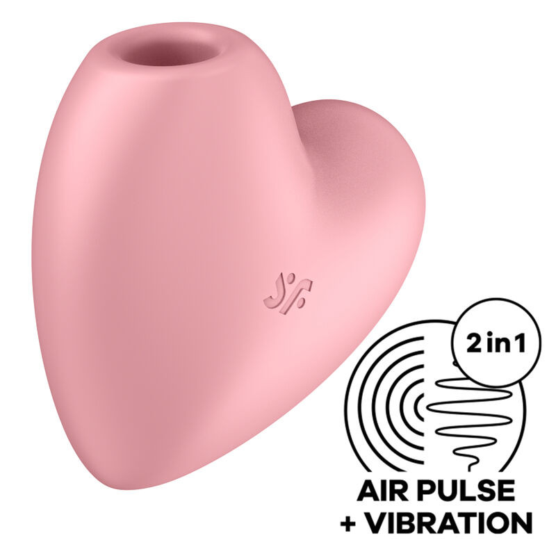 Satisfyer - Cutie Heart Stimulateur Et Vibrateur De Pulse D'air Bleu - Image 5
